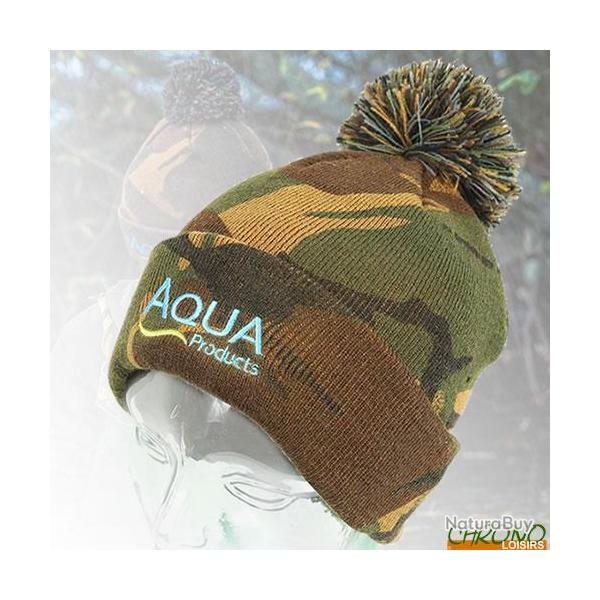 Bonnet Aqua Products Camo Bobble Hat