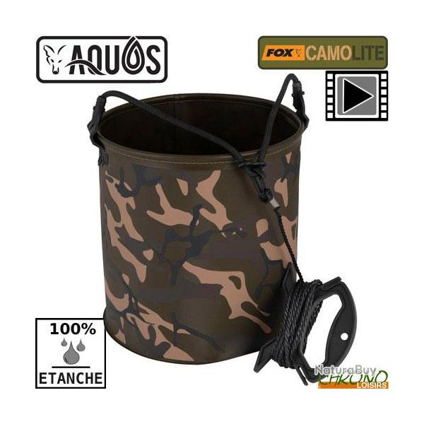 Seau Etanche Fox Aquos Camolite Water Bucket 10L