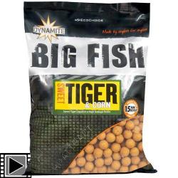 Bouillettes Dynamite Baits Sweet Tiger & Corn 15mm 1.8kg