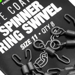 Emerillon à Anneau Korda PTFE Spinner Ring Swivel T11 (par 8)