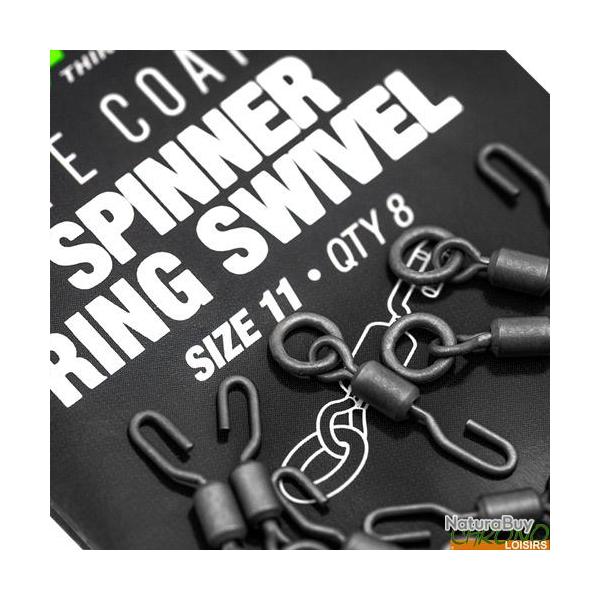 Emerillon  Anneau Korda PTFE Spinner Ring Swivel T11 (par 8)