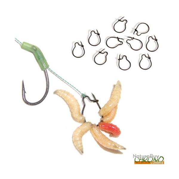 Maggot Clip Extra Carp (par 10) 6mm