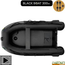 Bateau Pneumatique Carp Spirit Black Boat 300WI Plancher Air
