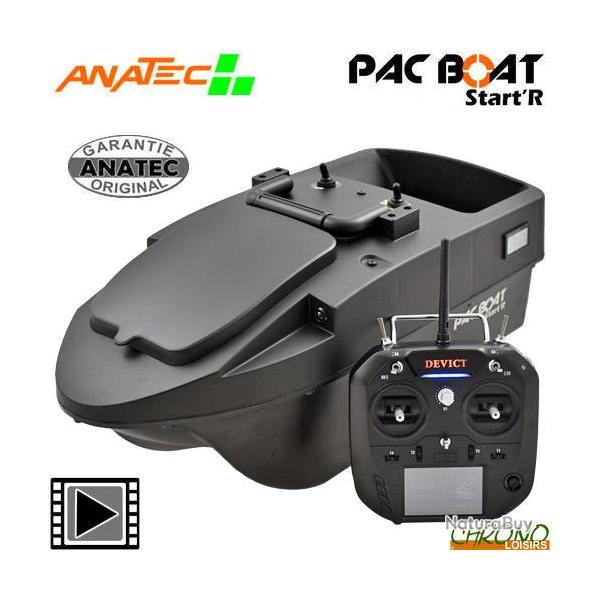 Bateau Amorceur Anatec Pac Boat Black DE-SR07