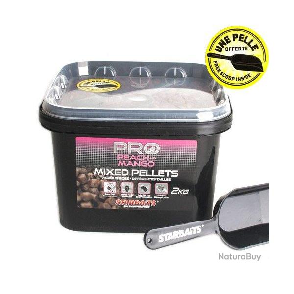 Pellets Starbaits Probiotic Peach & Mango 2kg