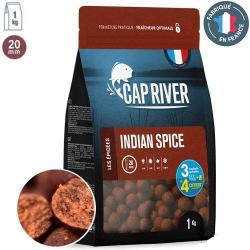 Bouillettes Cap River Indian Spice 20mm 1kg