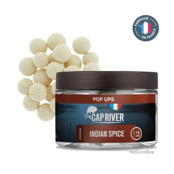 Pop Ups Cap River Indian Spice 14mm 40g