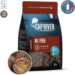 Bouillettes Cap River Ail Foie 15mm 1kg