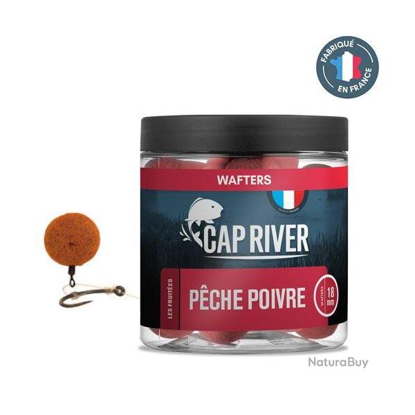 Bouillettes Equilibres Cap River Peche Poivre 18mm 100g