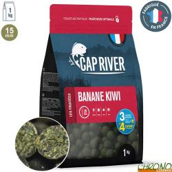 Bouillettes Cap River Banane Kiwi 15mm 1kg