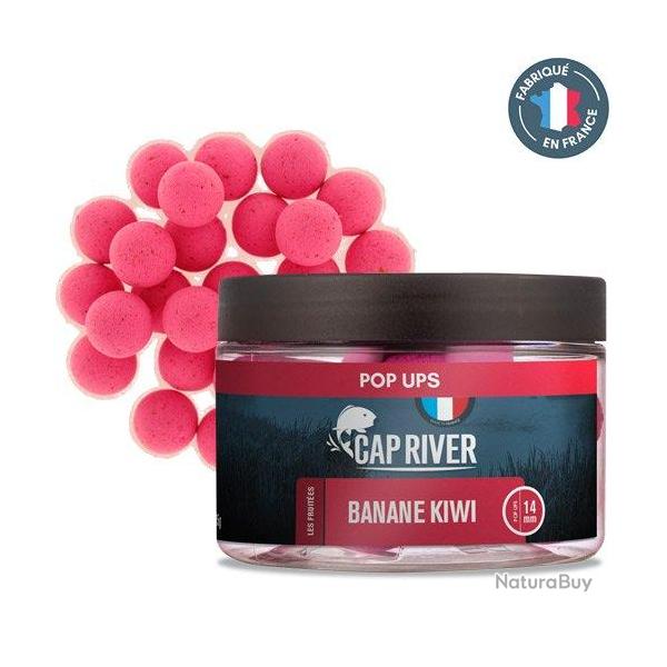 Pop Ups Cap River Banane Kiwi 14mm 40g