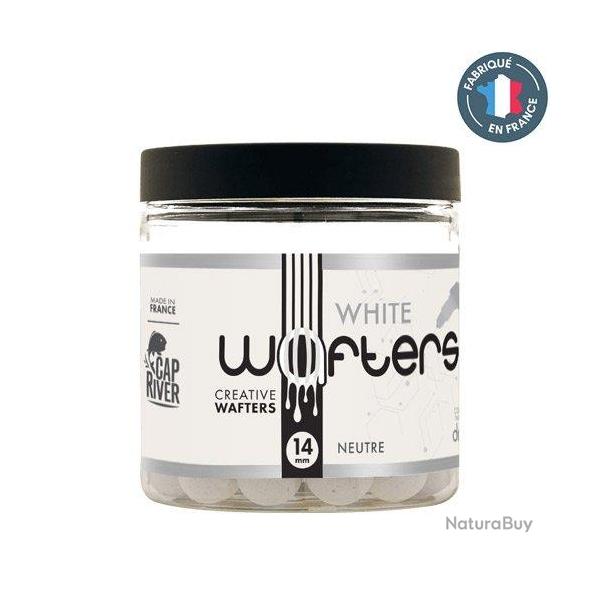 Bouillettes Equilibres Cap River Creative Wafter White 14mm 100g (Neutre)