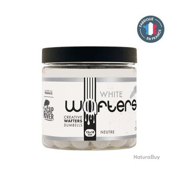 Dumbells Equilibres Cap River Creative Wafter White 15x18mm 100g (Neutre)