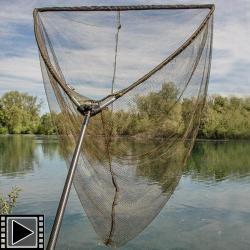 Epuisette Solar A1 Bow-Loc 42'' Manche 2 parties