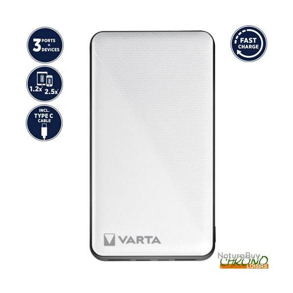 Batterie Lithium Varta Power Bank Energy 10000mAh