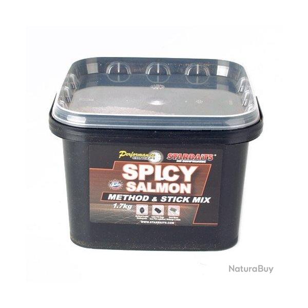 Stick Mix Starbaits Perf Concept Spicy Salmon Method & Stick 1.7kg