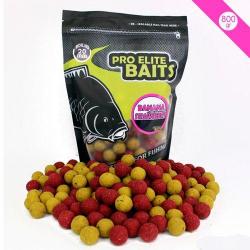 Bouillettes Pro Elite Baits Banana & Strawberry 20mm 800g