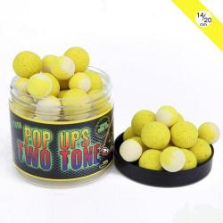 Pop Ups Pro Elite Baits Fluoro Two Tone Pineapple & Scopex 14/20mm 200ml