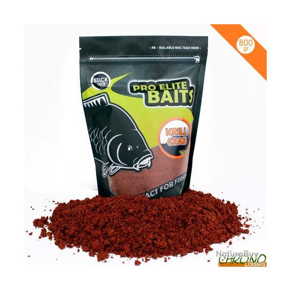 Stick Mix Pro Elite Baits Krill & Crab 800g