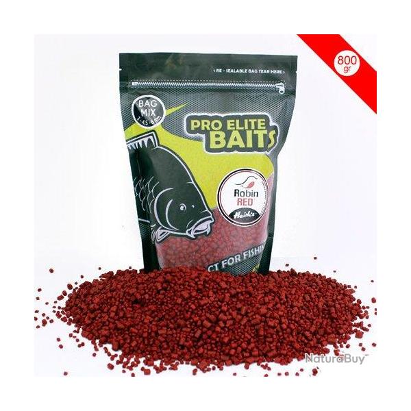 Pellets Pro Elite Baits Robin Red Mixed 800g