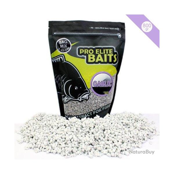 Pellets Pro Elite Baits Garlic Mixed 800g