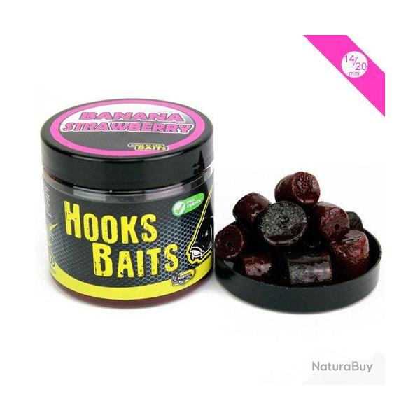 Pellets Boostés Pro Elite Baits Banana & Strawberry 14/20mm 200ml