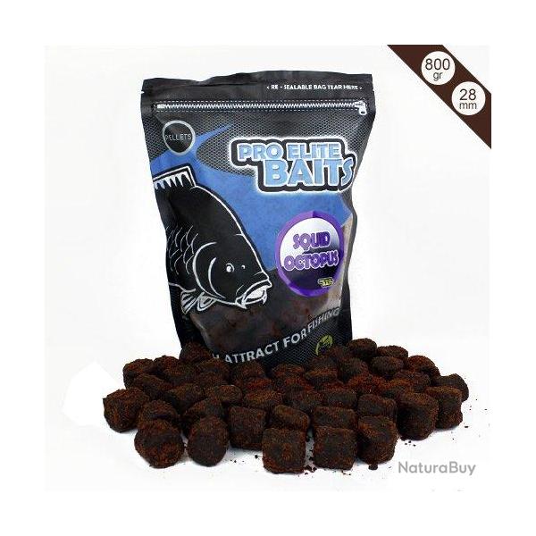 Pellets Pro Elite Baits Squid & Octopus 28mm 800g