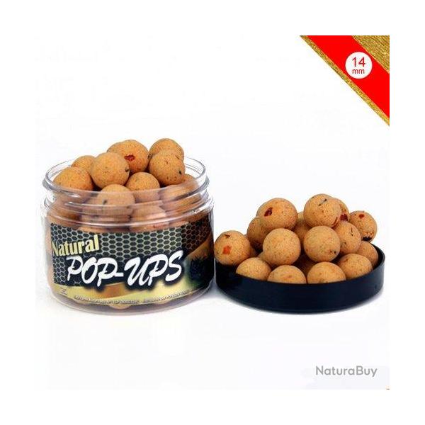 Pop Ups Pro Elite Baits Gold Robin Red 14mm 150ml