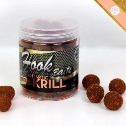 Bouillettes + Dumbells Pro Elite Baits Gold Hard Antartic Krill 250ml