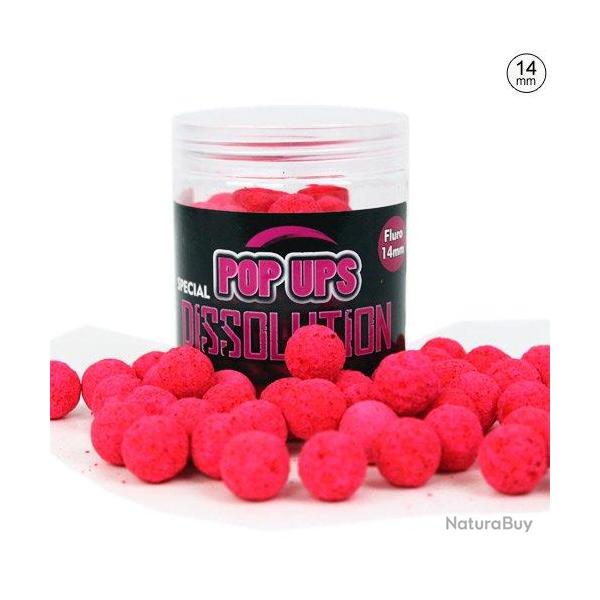 Pop Ups Pro Elite Baits Dissolution Crab Machine Pink 14mm 250ml