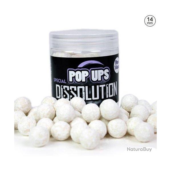 Pop Ups Pro Elite Baits Dissolution Crab Machine White 14mm 250ml