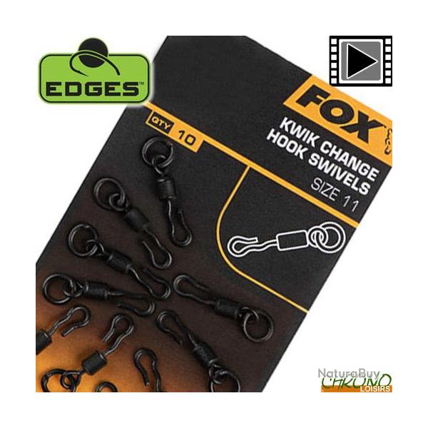 Emerillon Fox Edges Kwik Change Hook T11 (par 10)