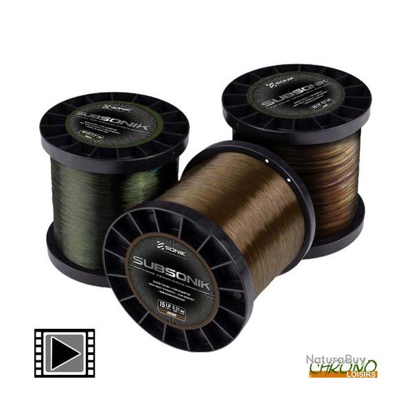 Nylon Sonik Subsonik 0.35mm 3000m Camo