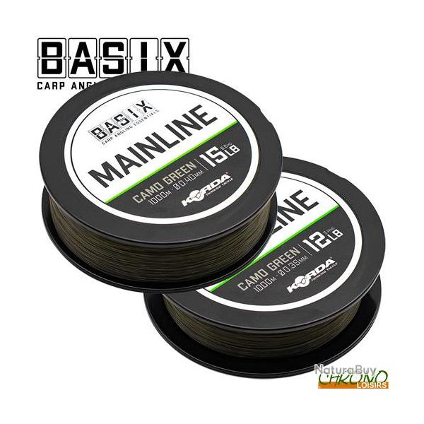 Nylon Korda Basix 1000m 0.40mm