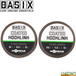 Tresse Korda Basix Coated 10m 18lbs