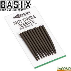 Anti Tangle Korda Basix Sleeves Camo Green (par 10)