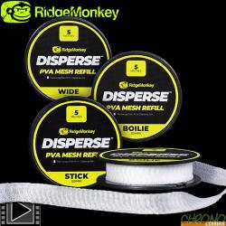 Recharge Filet PVA RidgeMonkey Disperse Refill 5m Wide (30mm)