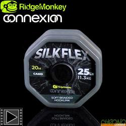 Tresse RidgeMonkey Connexion SilkFlex Soft 25lbs 20m