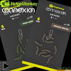 Adaptateur RidgeMonkey Connexion Kickers Small (par 10) Weed Green