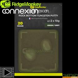 Pâte Tungsten RidgeMonkey Connexion Rock Bottom (2 x 10g)