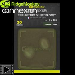 Pâte Tungsten RidgeMonkey Connexion Rock Bottom (2 x 10g)
