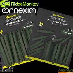 Anti Tangle RidgeMonkey Connexion Sleeve Weed Green (par 25) Long