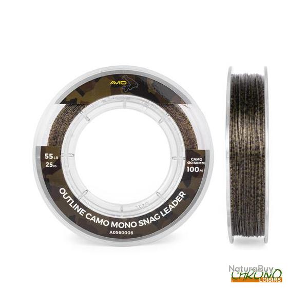 Shock Leader Avid Carp Outline Camo 100m 0.70mm