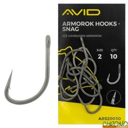 Hameçon Avid Carp Armorok Snag (par 10) n° 2