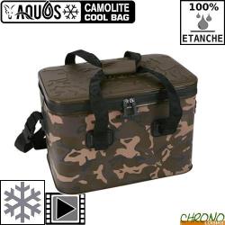 Sac Isotherme Etanche Fox Aquos Camolite Cool Bag 15L