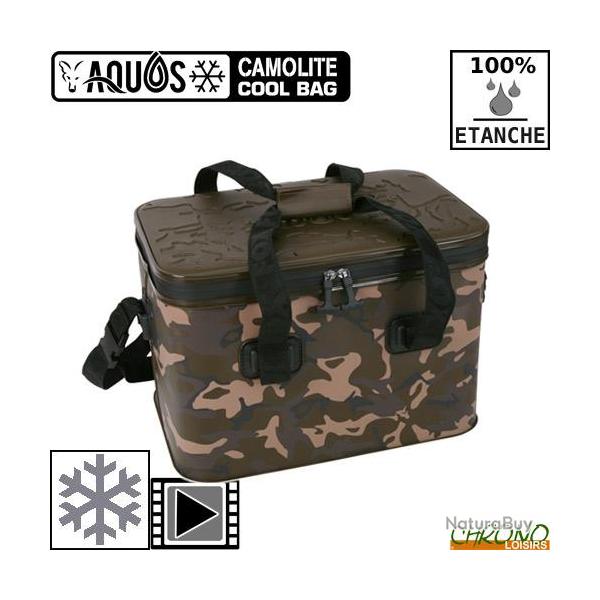 Sac Isotherme Etanche Fox Aquos Camolite Cool Bag 15L