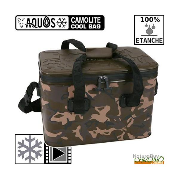 Sac Isotherme Etanche Fox Aquos Camolite Cool Bag 20L