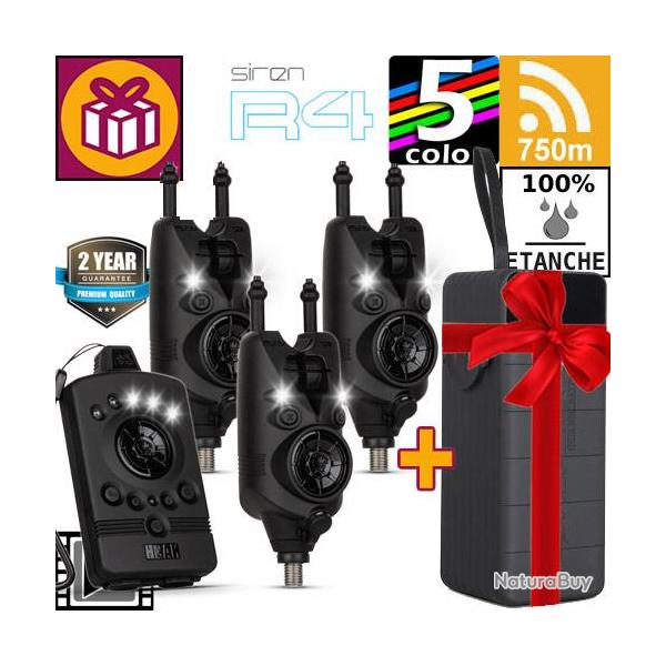 Coffret Nash Centrale 3 Dtecteurs Siren R4 + CADEAU