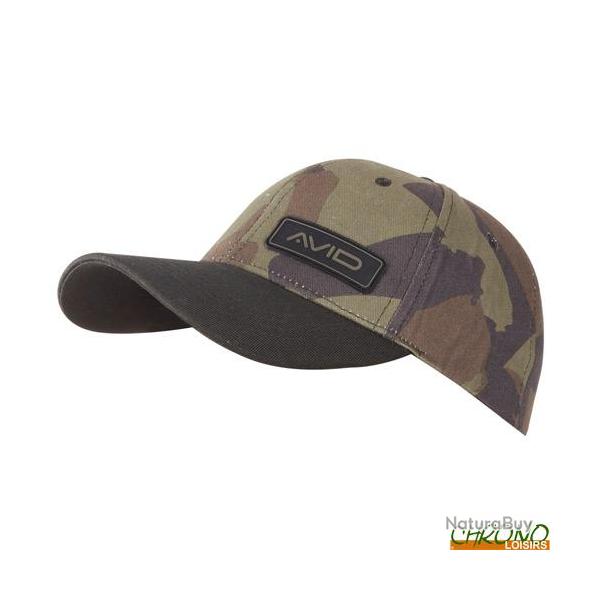 Casquette Avid Carp Camo Baseball Cap