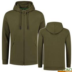 Sweat Zippé Korda Zip Pro Hoodie Olive